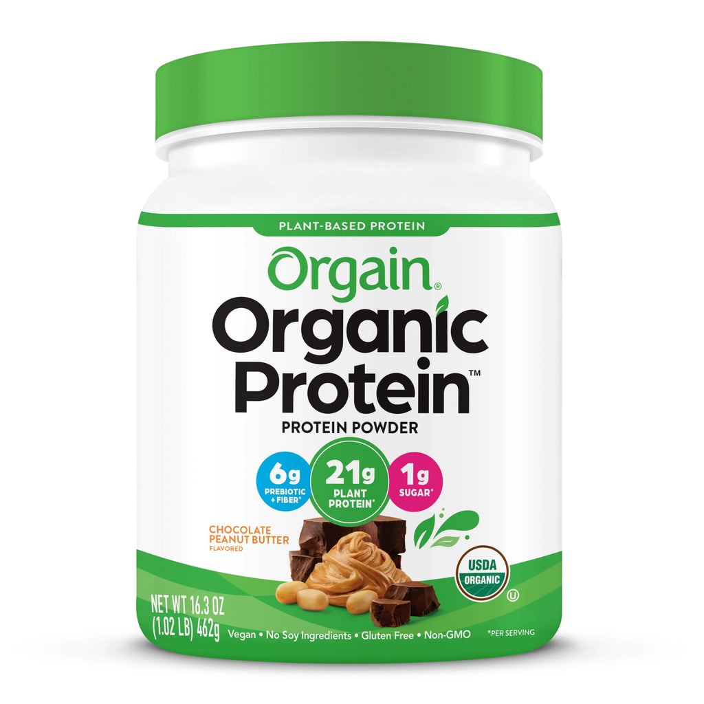 Organic Vegan Chocolate Peanut Butter Protein Powder 1.02lb E236663