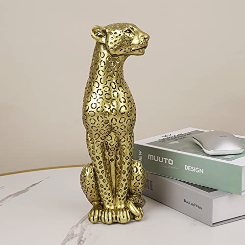 Gold Cheetah Figurine F587