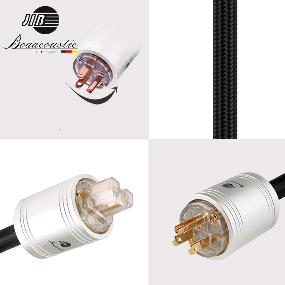 4N OFC Power Cord Male to Female US Plug 6.5ft A7435