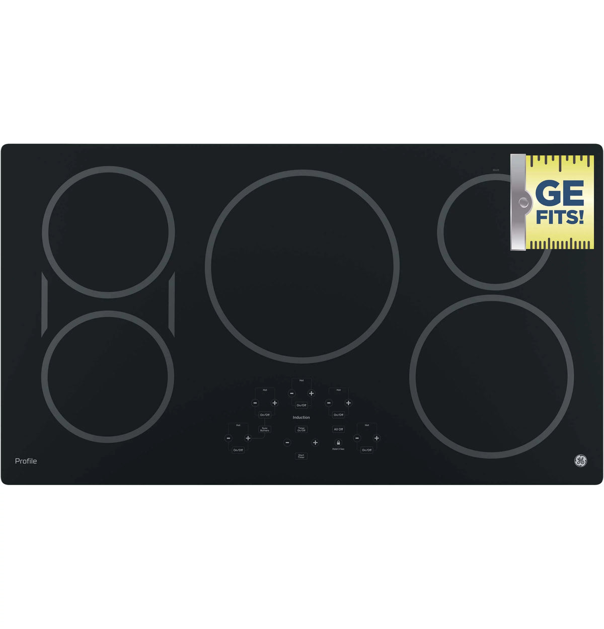 36 Inch Induction Smoothtop Cooktop Black E27333
