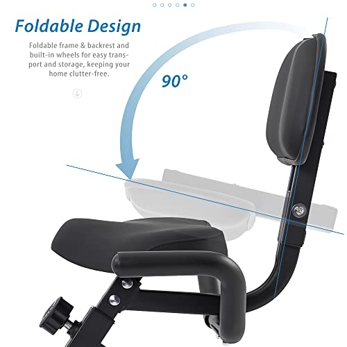 2 In 1 Recumbent and Upright Exercise Bike with Magnetic Resistance Z9654