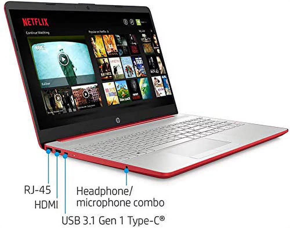 15.6" HD Display Intel Pentium Silver N5000 8GB RAM 256GB SSD Scarlet Red Laptop N328