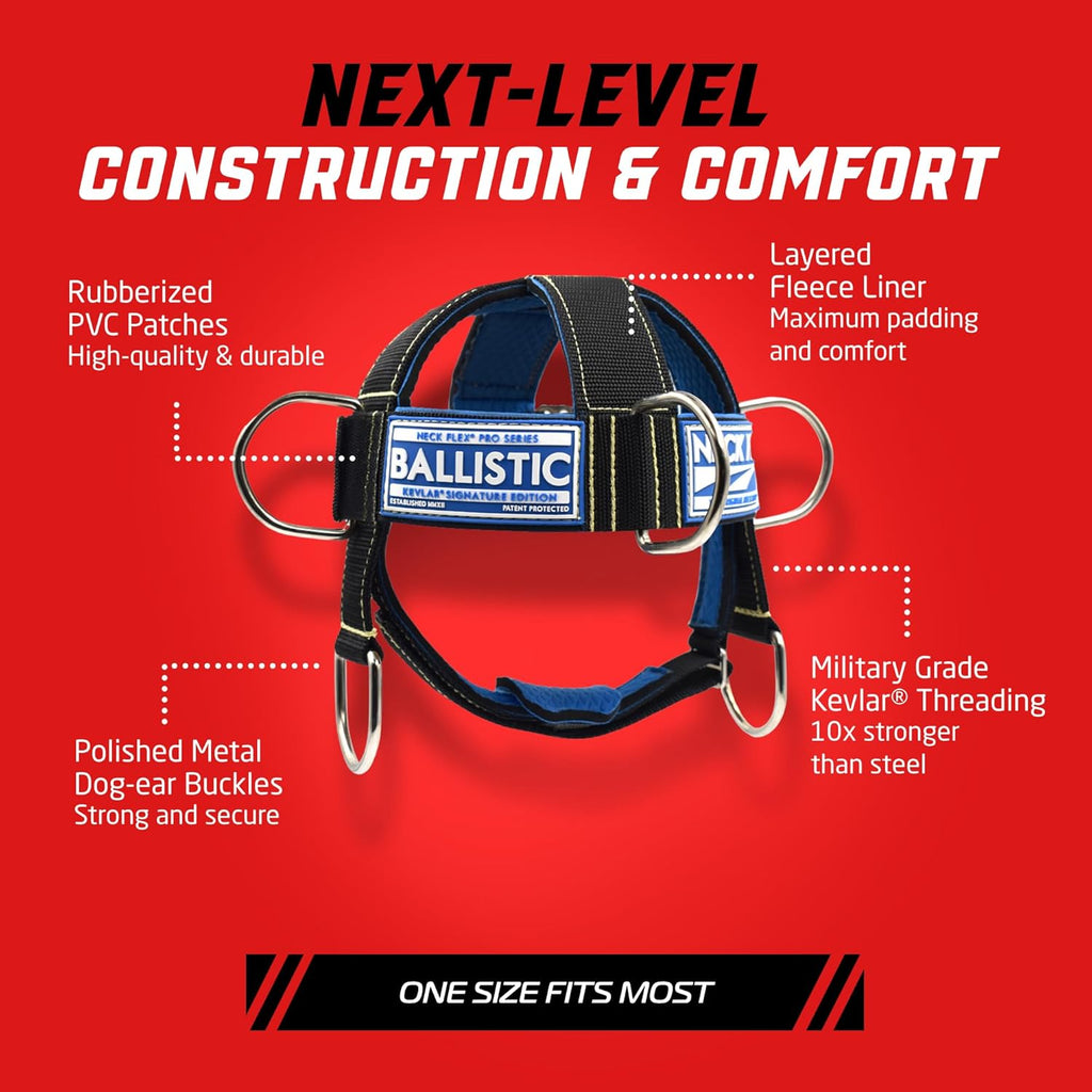 Heavy-Duty Head Harness with Chain, Resistance Band & Door Anchor N4275