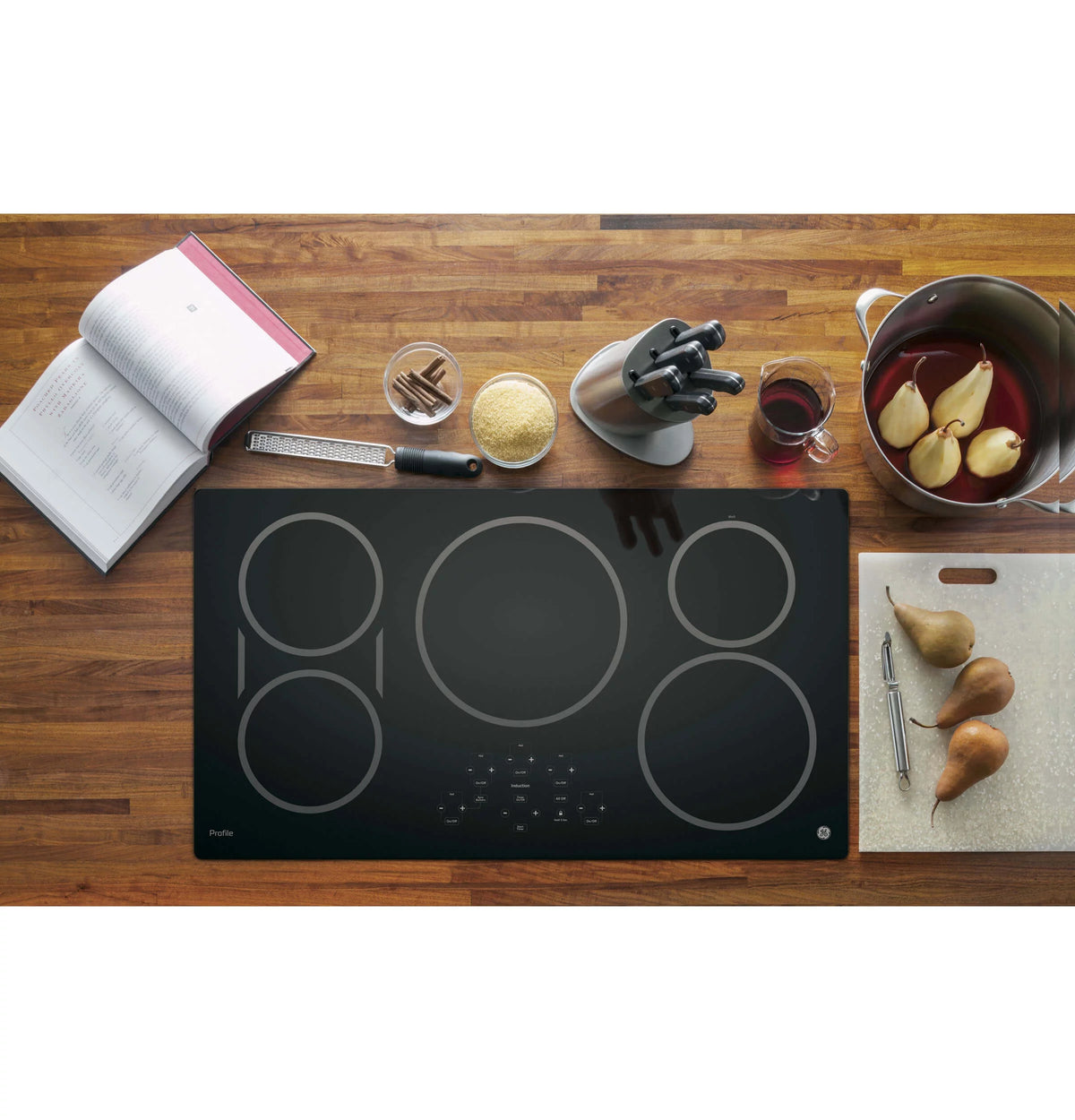 36 Inch Induction Smoothtop Cooktop Black E27333