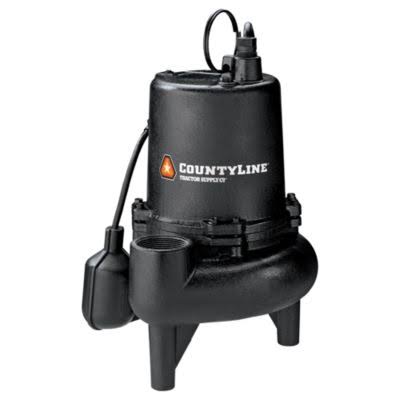3/4 HP Cast Iron Sewage Pump with Tethered Switch K495666
