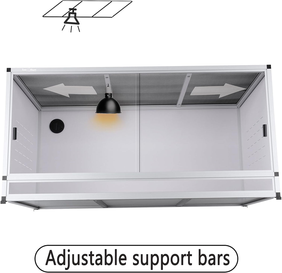 120 Gallon PVC Reptile Terrarium E522341