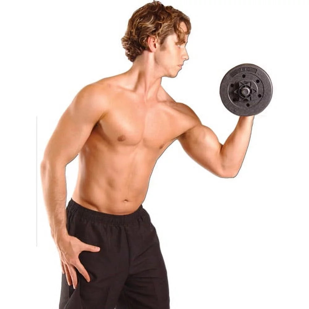 40-Pound Vinyl Dumbbell Set J647