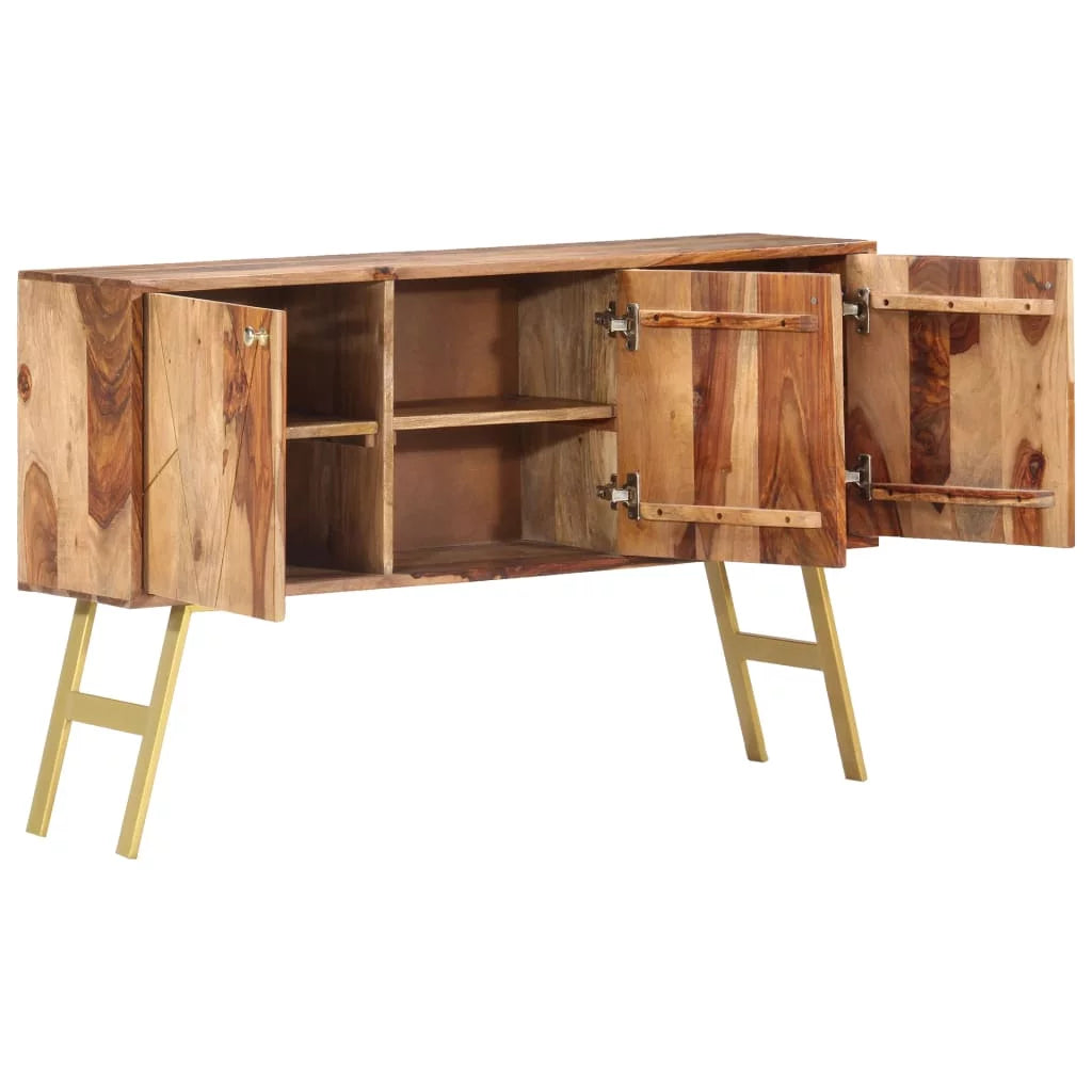 Solid Sheesham Wood Sideboard L257