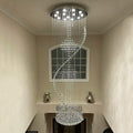 Crystal Spiral Chandelier for Staircase U10684