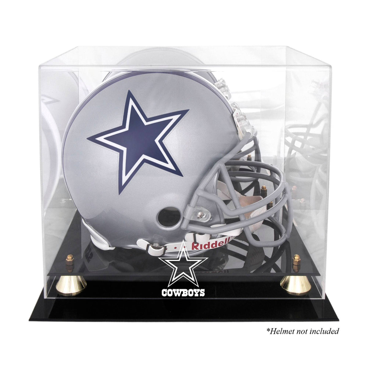 Dallas Cowboys Helmet Logo Display Case X3019