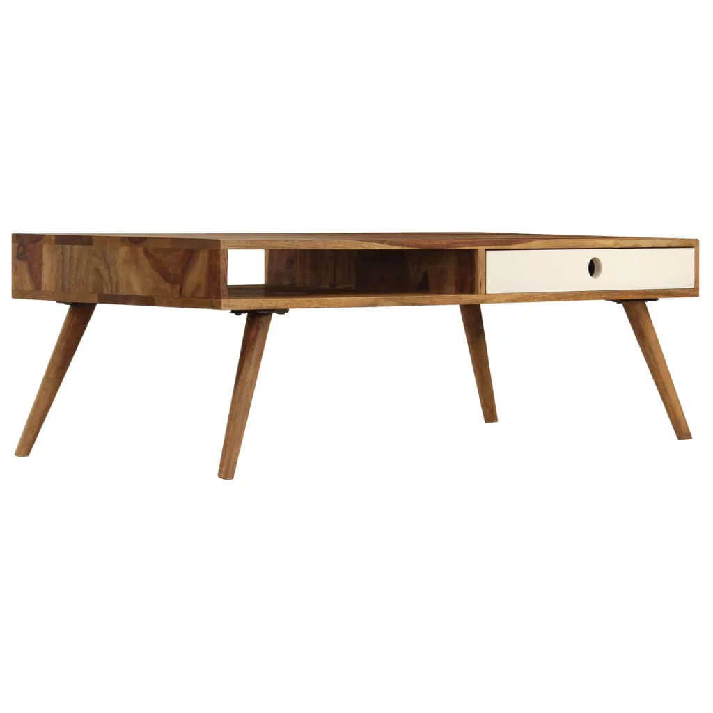 Solid Sheesham Wood Coffee Table O7206