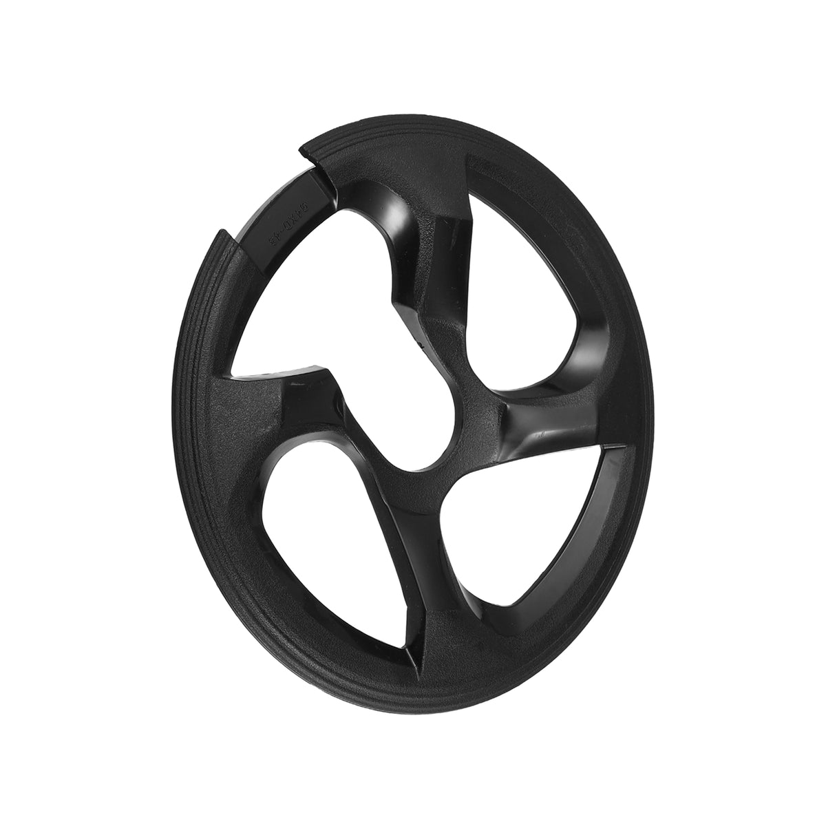 Black Bicycle Bike Chain Wheel Cover Protector P1874