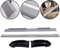 Rocker Panels Protector and Cab Corners Kit Compatible with 2001-2007 Chevy Silverado Crew Cab 4 Door GMC Sierra Crew Cab Replacement 1 Pair N9906