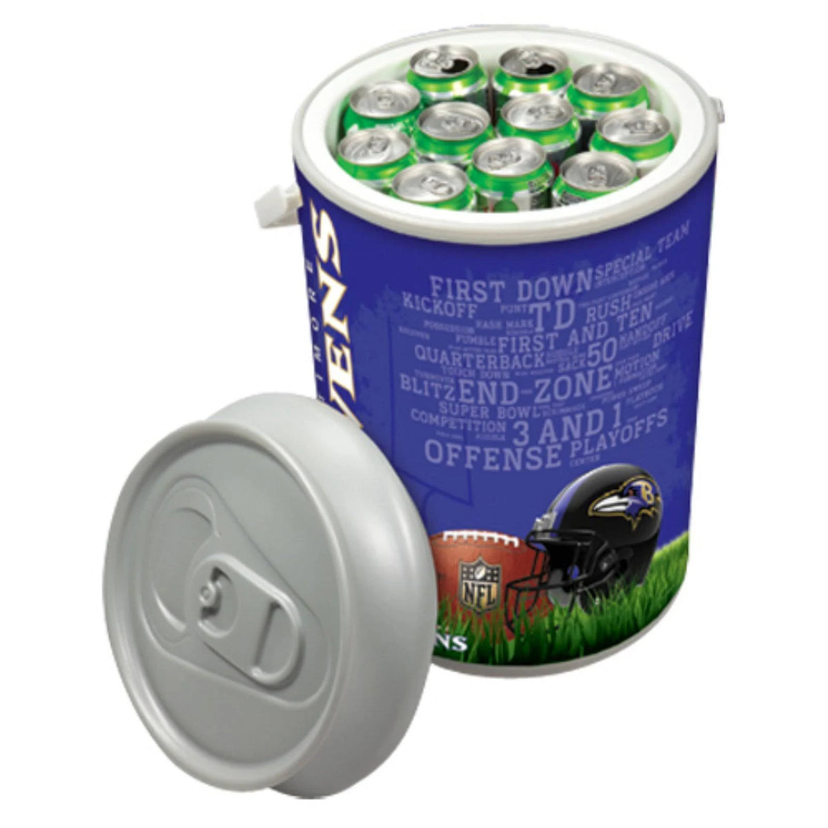 Blue Mega Can Cooler J767457