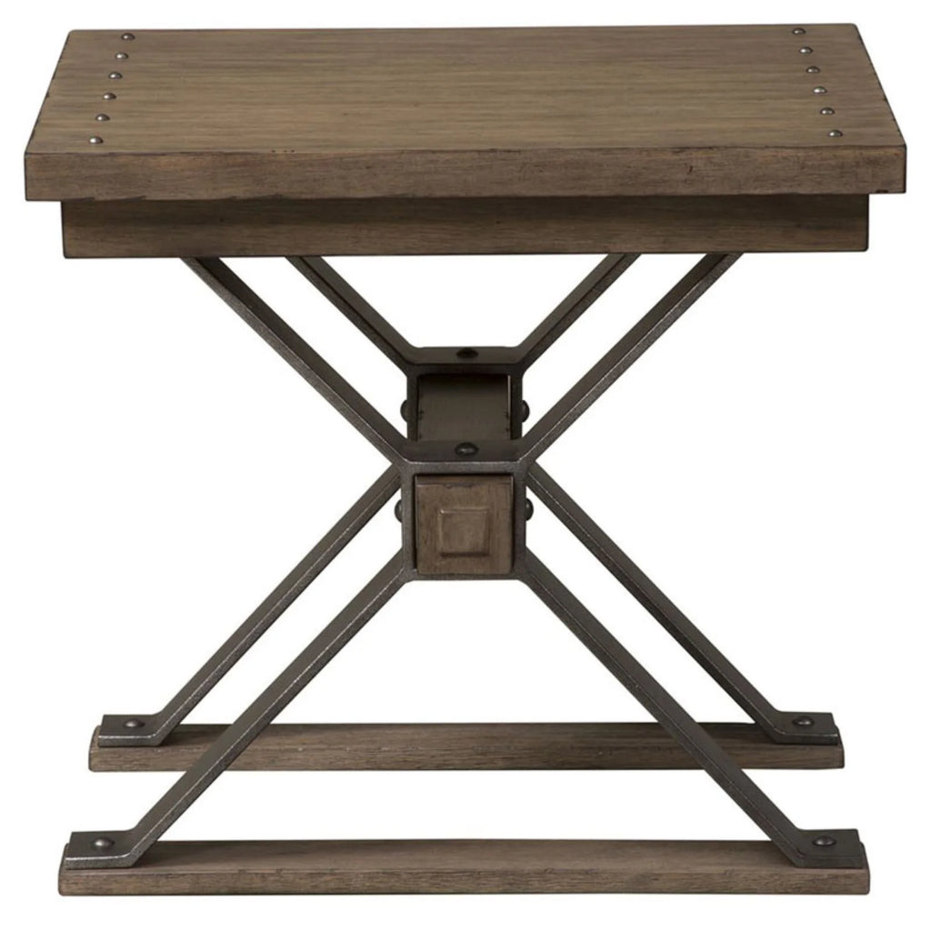 Light Brown End Table O280
