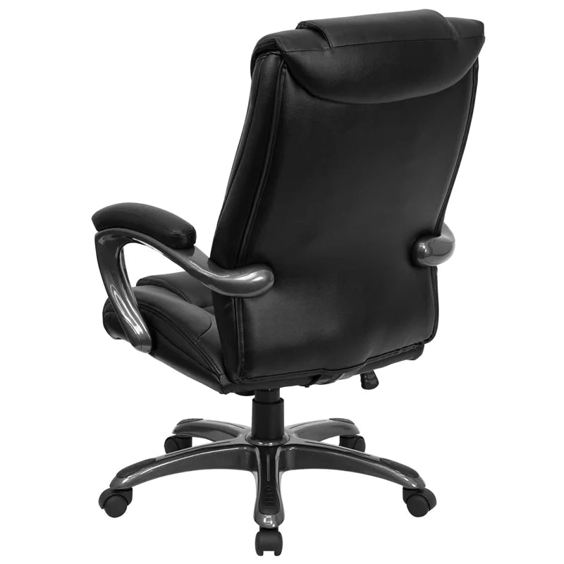 Black LeatherSoft High Back Ergonomic Office Chair L474100