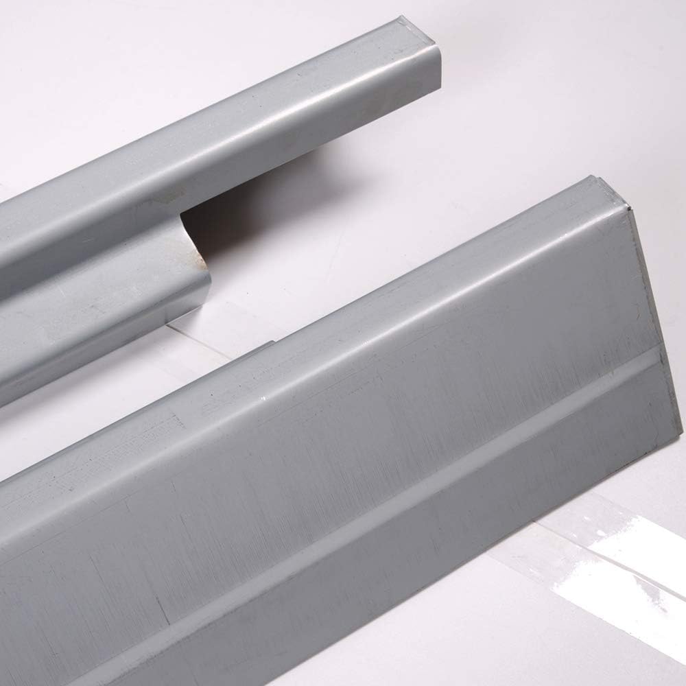 Rocker Panels Protector and Cab Corners Kit Compatible with 2001-2007 Chevy Silverado Crew Cab 4 Door GMC Sierra Crew Cab Replacement 1 Pair N9906