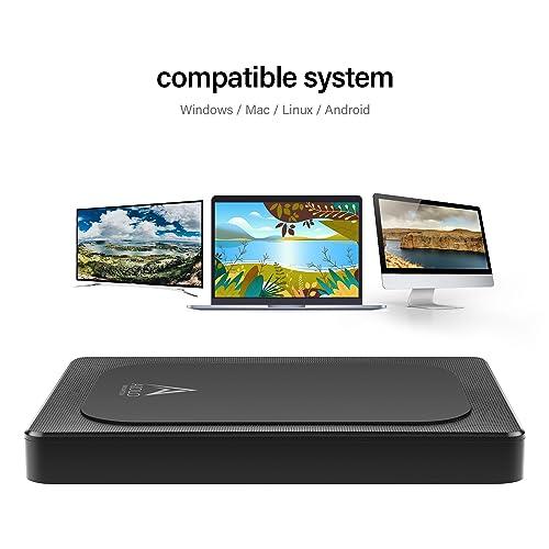 1TB Ultra Slim Portable External Hard Drive USB 3.0 USB-C S510538