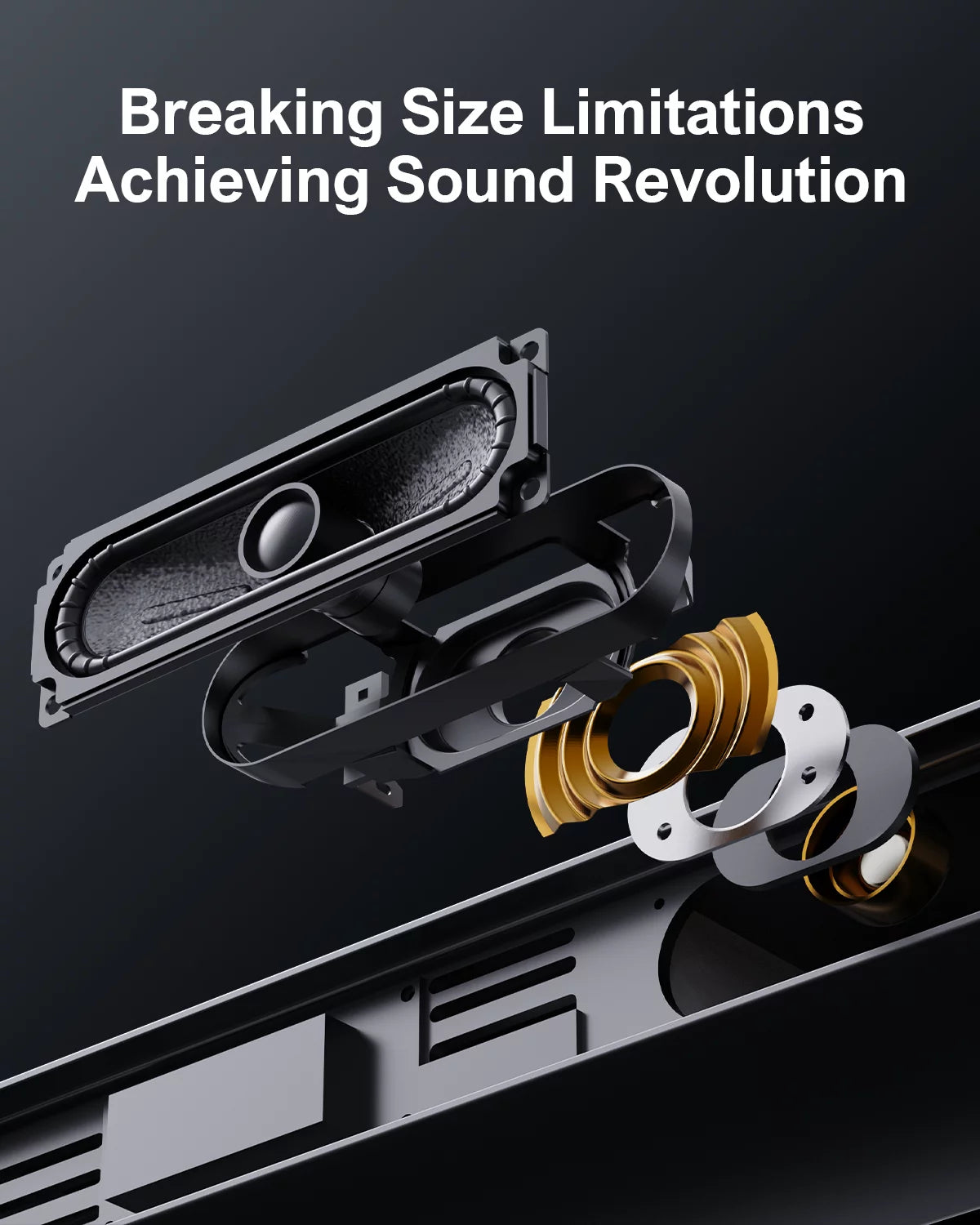 160W 2.1ch Sound Bar with Subwoofer K69443