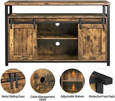 Rustic Brown 47 Inch TV Stand F4249