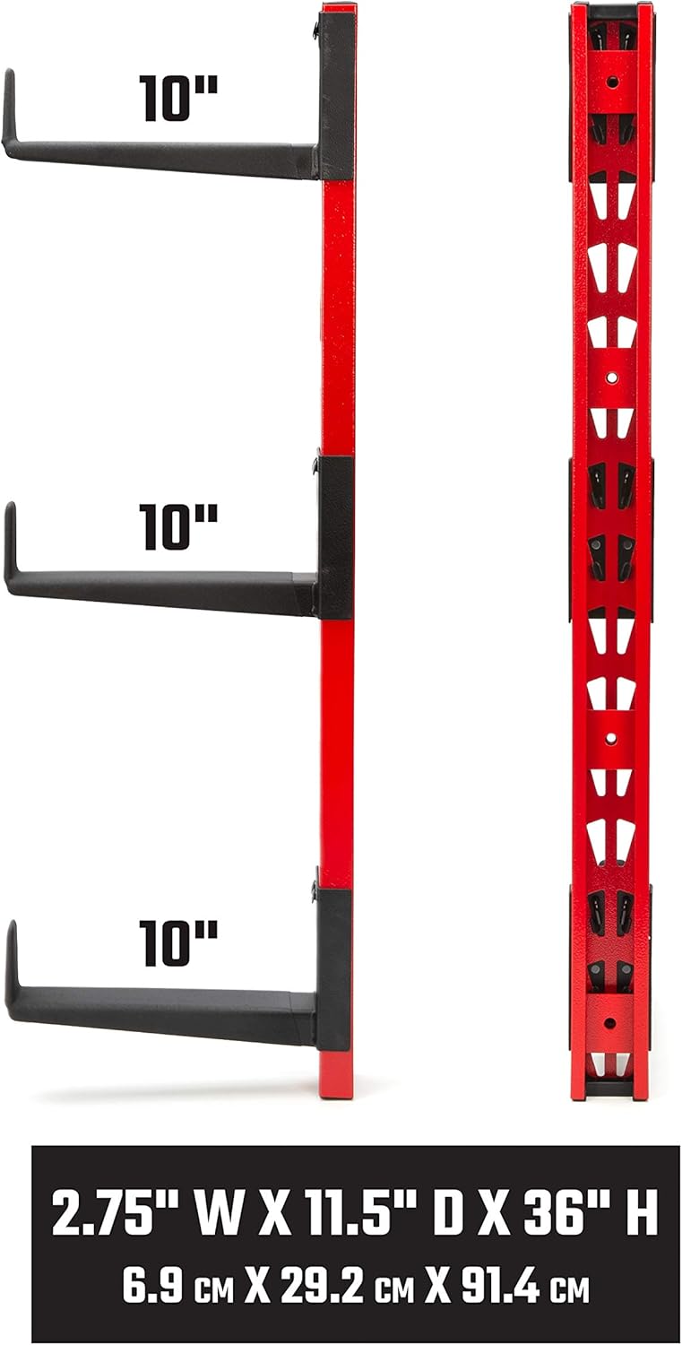6-Arm 10-Inch Deep Cantilever Rack Workshop Storage System L7354