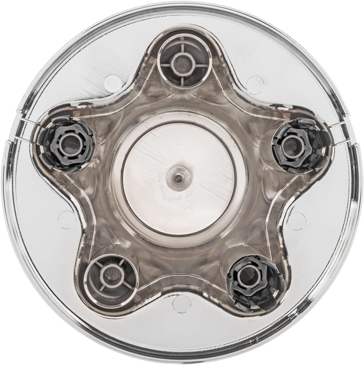4 Pcs Chrome Wheel Center Hub Caps for Alloy Rim W65498