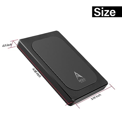 1TB Ultra Slim Portable External Hard Drive USB 3.0 USB-C S510538
