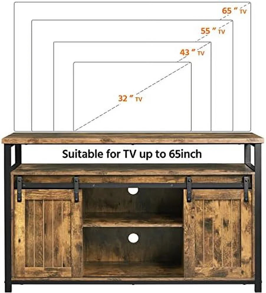 Rustic Brown 47 Inch TV Stand F4249
