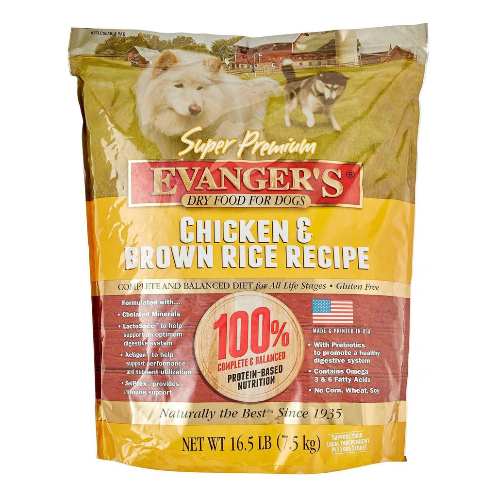 Chicken with Brown Rice Dry Dog Food F96072
