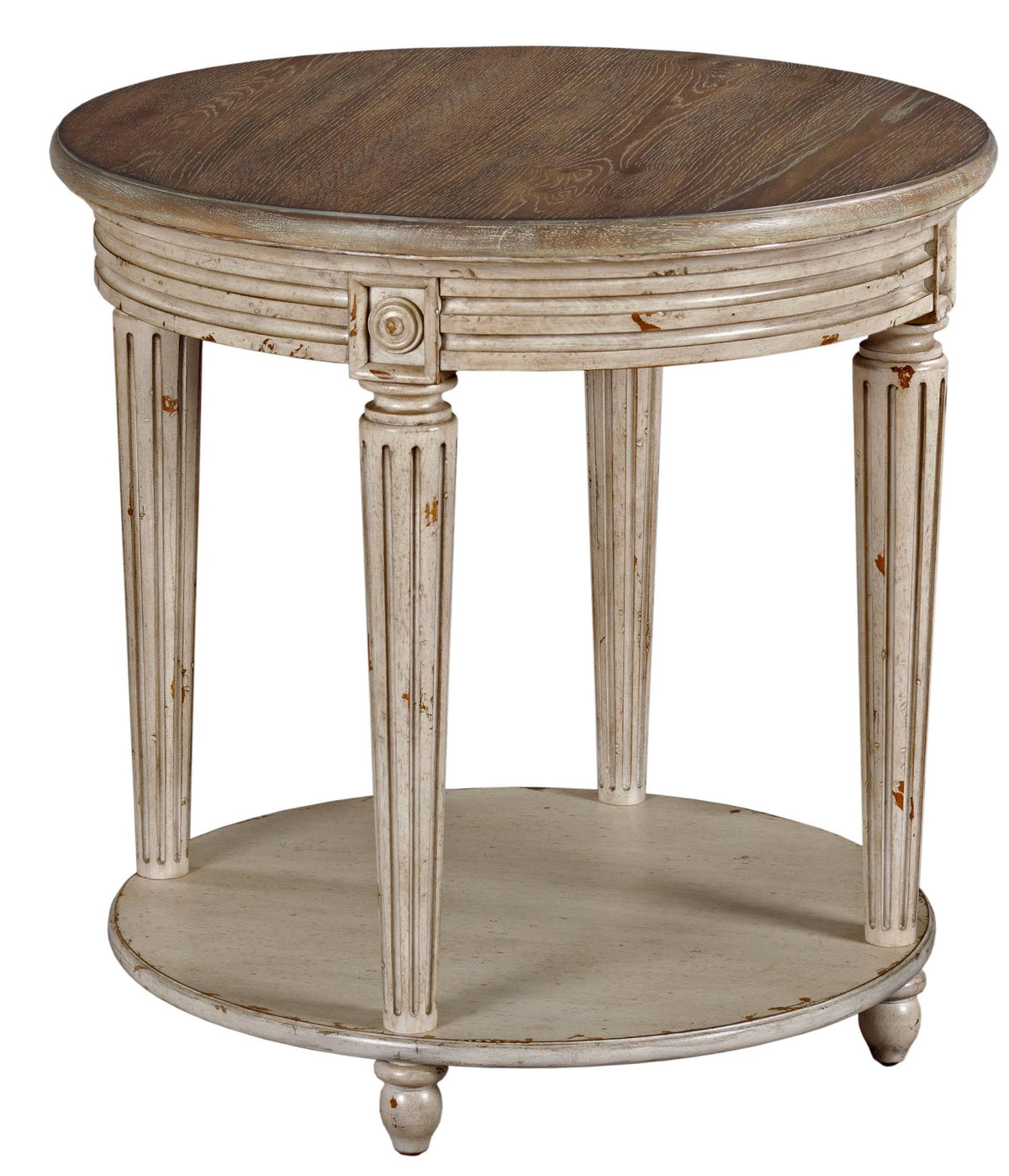 Round End Table Z8175