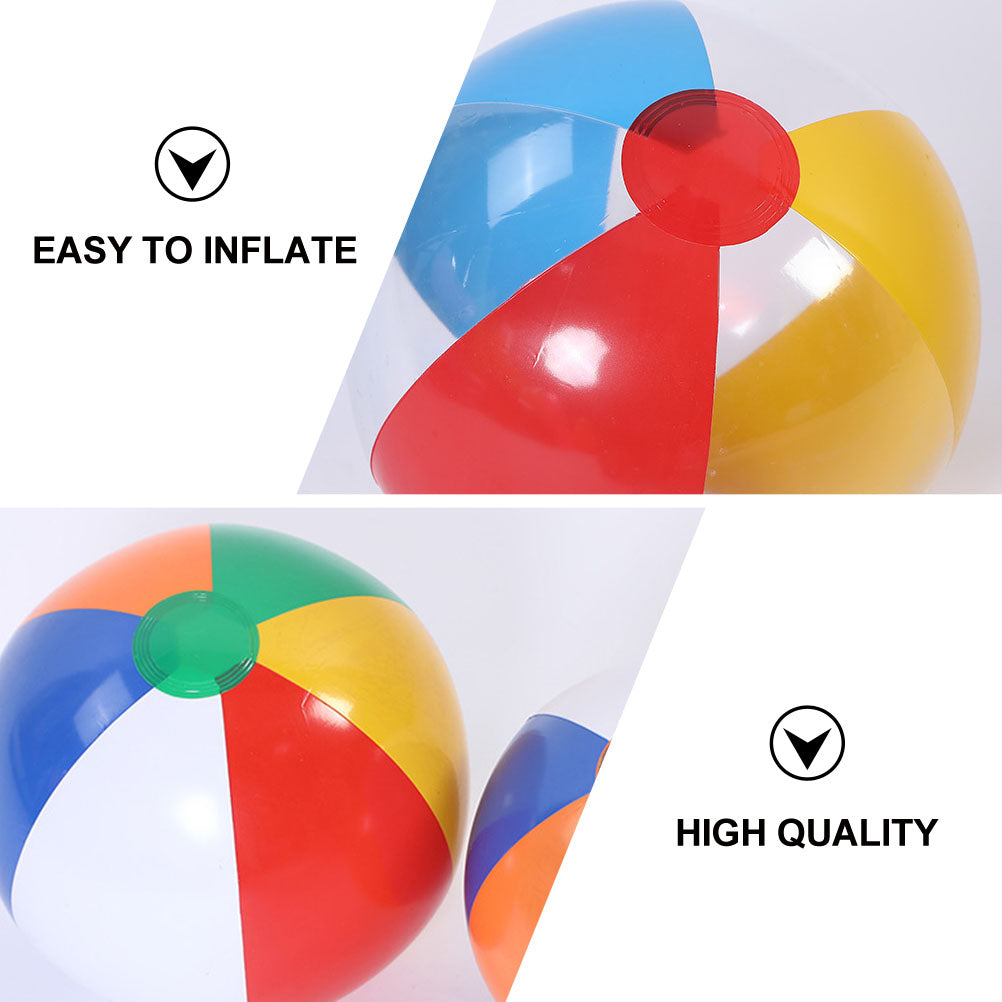 3Pcs Inflatable Beach Ball Pool Water Toy D988