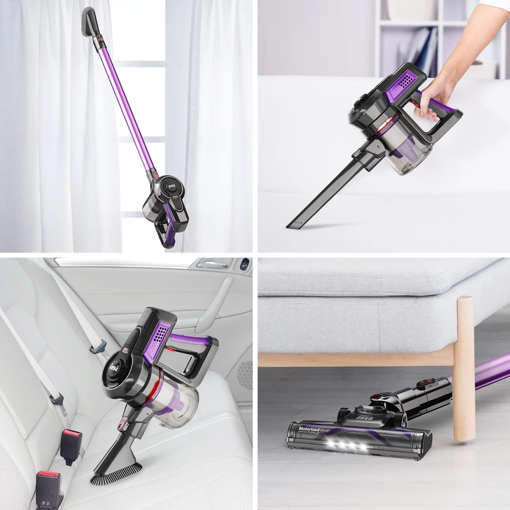 Cordless Vacuum Cleaner, 6 in 1 Stick Vacuum with 20kPa 160W Motor G2682