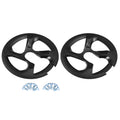 Black Bicycle Bike Chain Wheel Cover Protector P1874
