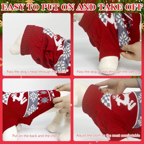 Dog Christmas Sweater Y337