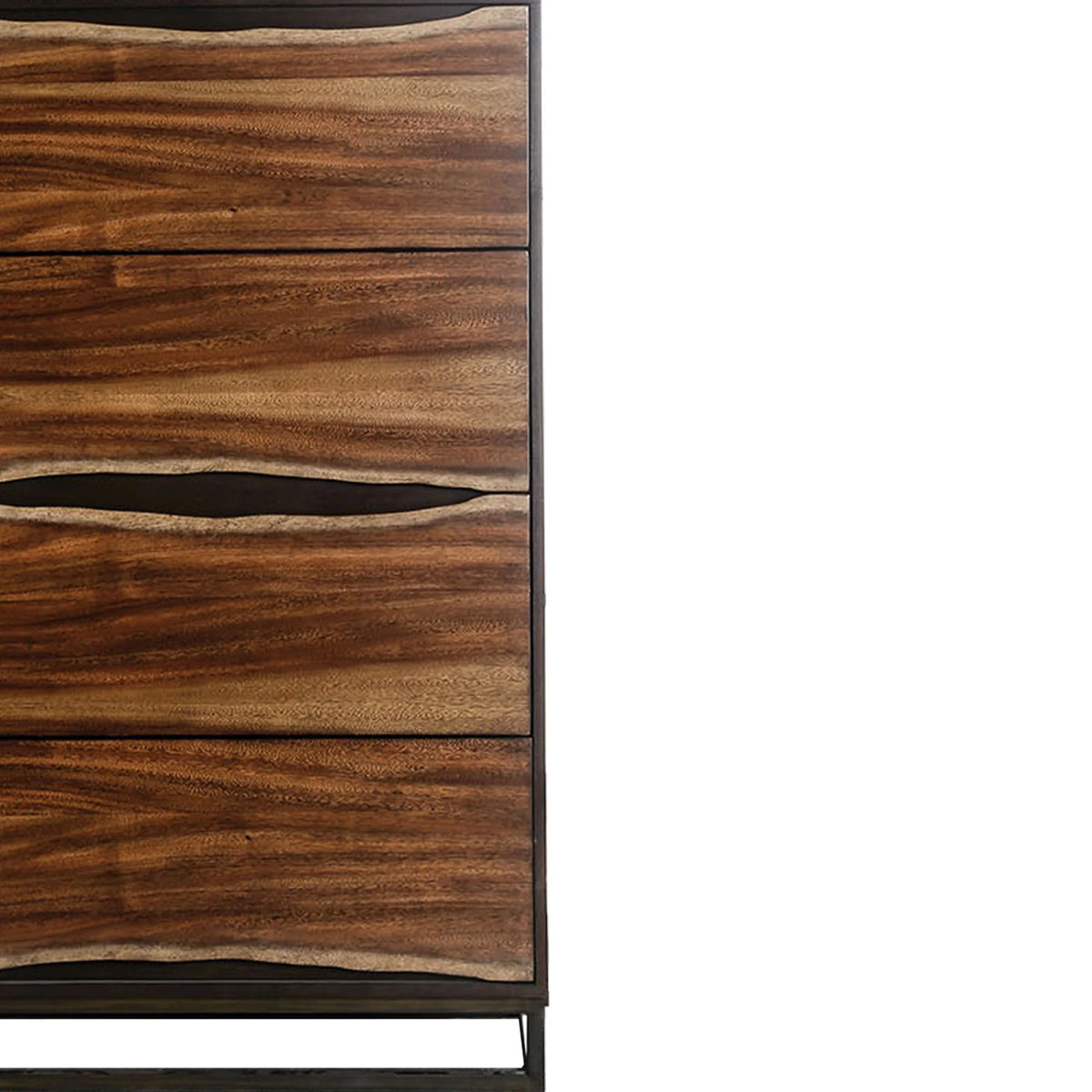 4 Drawer Wood Paneling Chest U9768