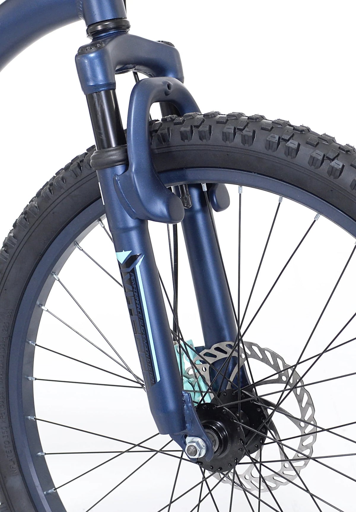 Blue Full Suspension Mountain Bike D7921