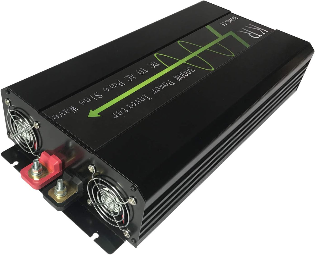 3000W Pure Sine Wave Power Inverter 48V DC to 110V 120V AC 60HZ with LCD Display V679292