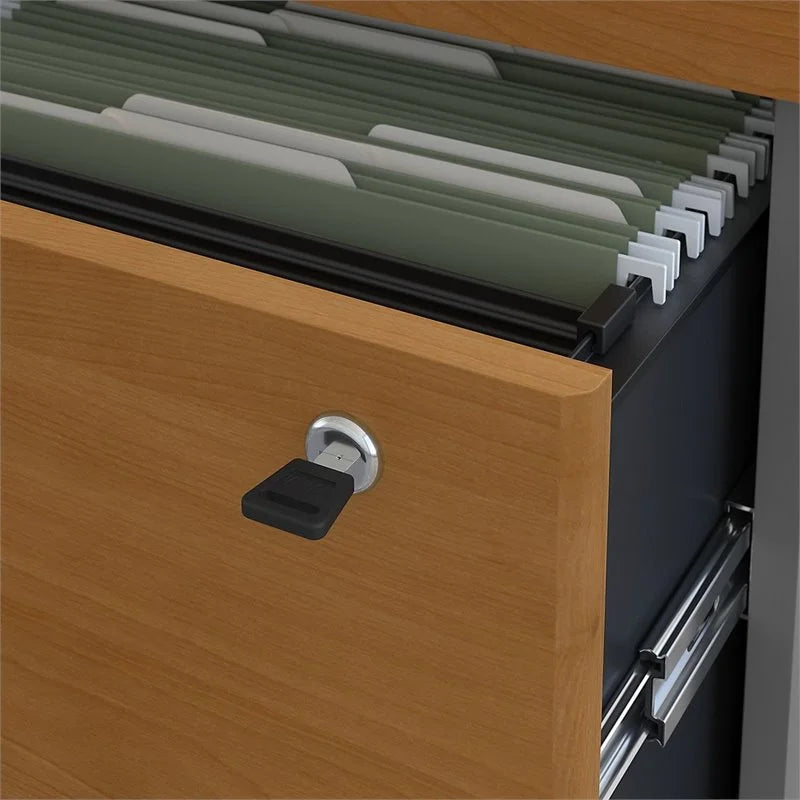 2 Piece Wood Filing Cabinet Set with 2 Drawer P11578