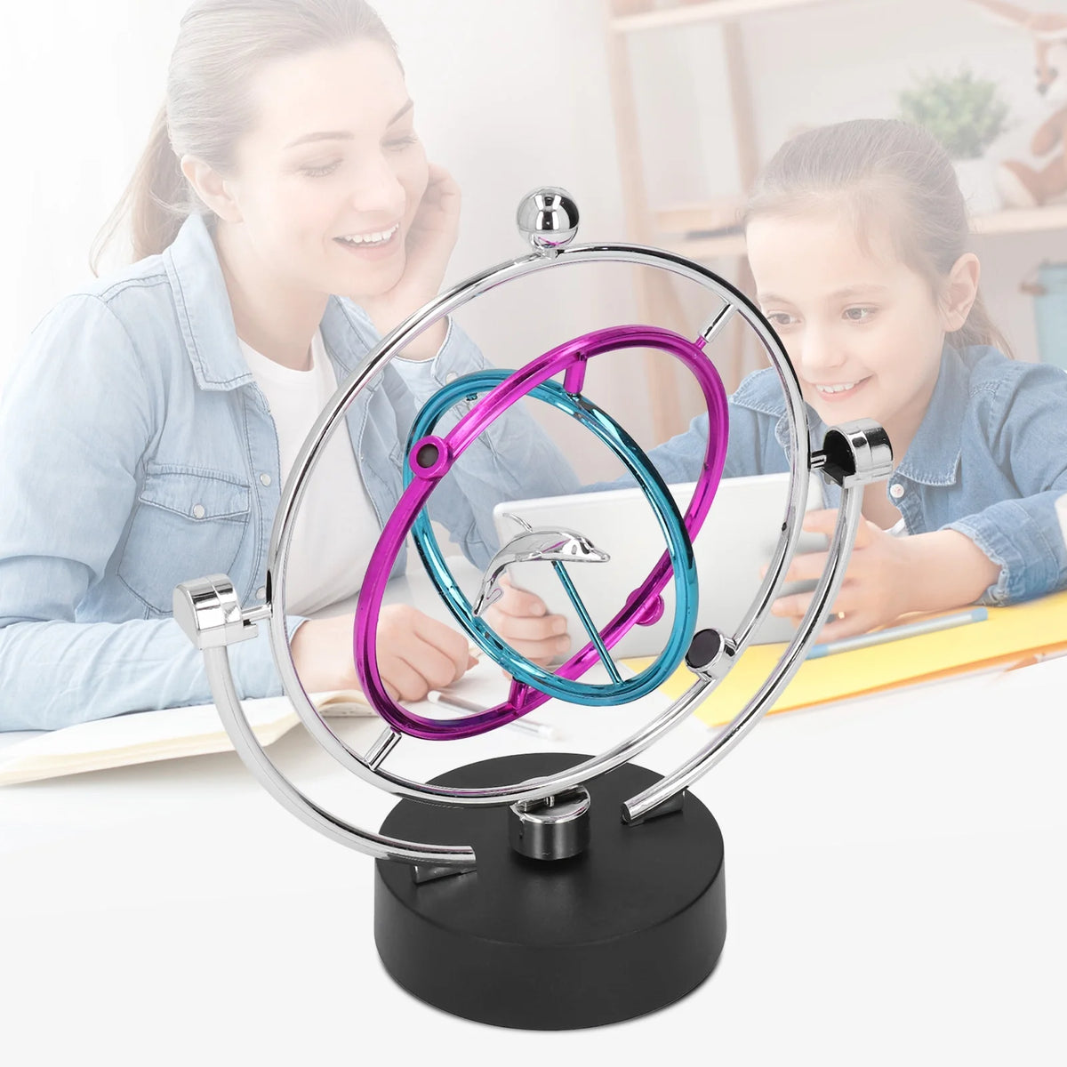 Perpetual Motion Toy Planet Orbit Balance Toy D944233