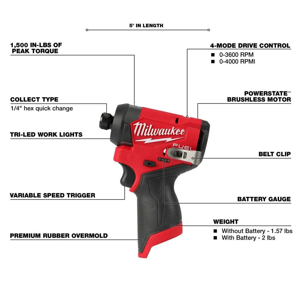 1/4 Hex Impact Driver O231803