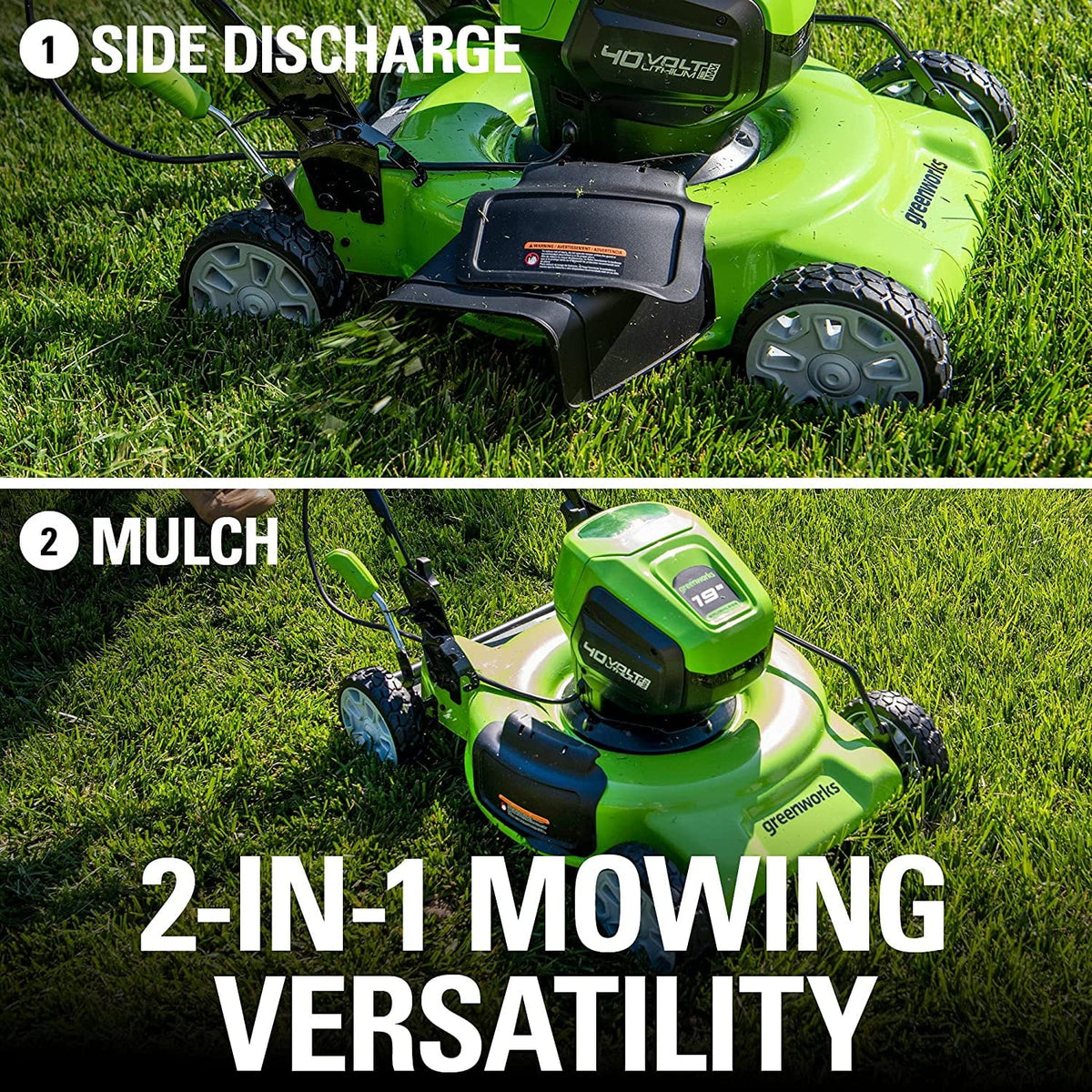 40V 19 Cordless Battery Walk-Behind Mower with 4.0Ah Battery & Charger C26574