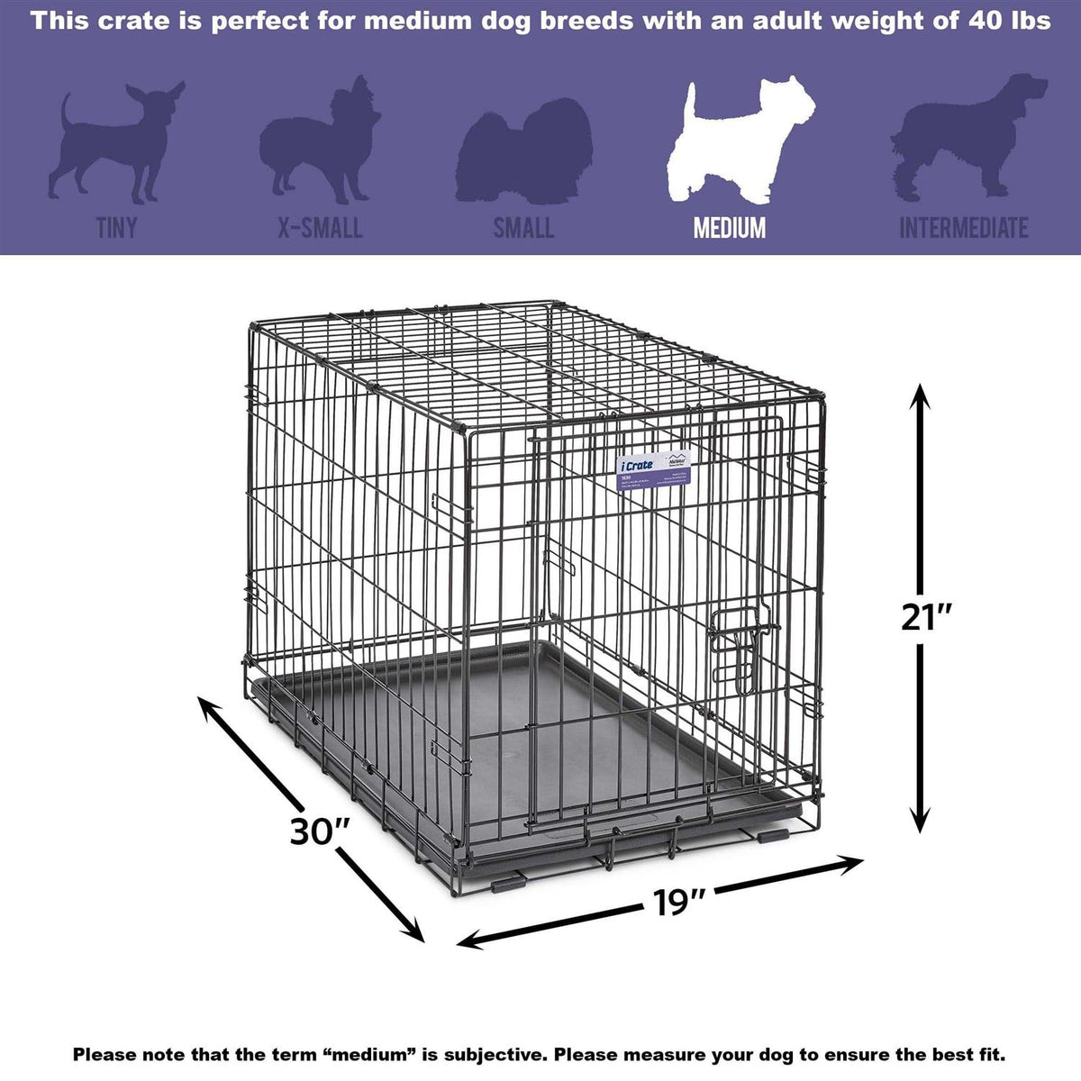 Single Door Dog Crate Q57240