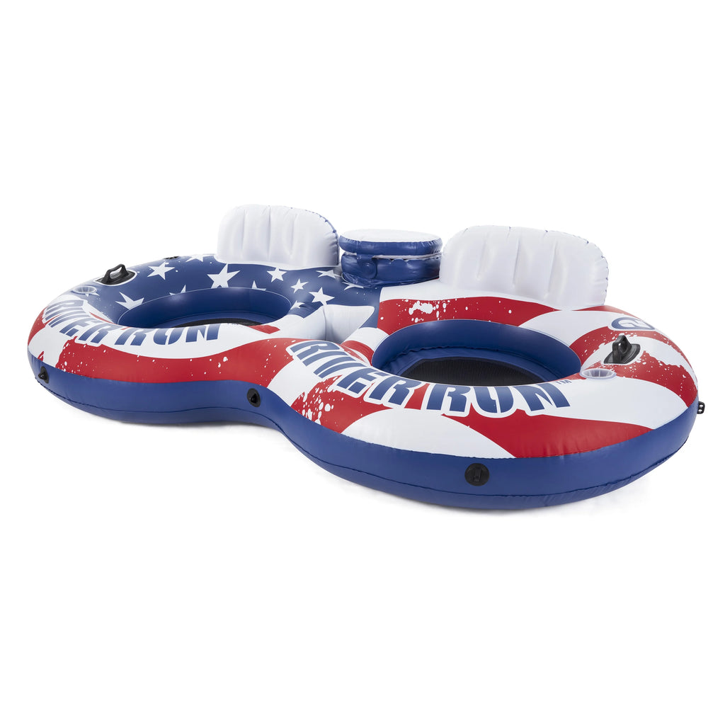 American Flag Inflatable Float & Inflatable Beverage Cooler Float Y10748