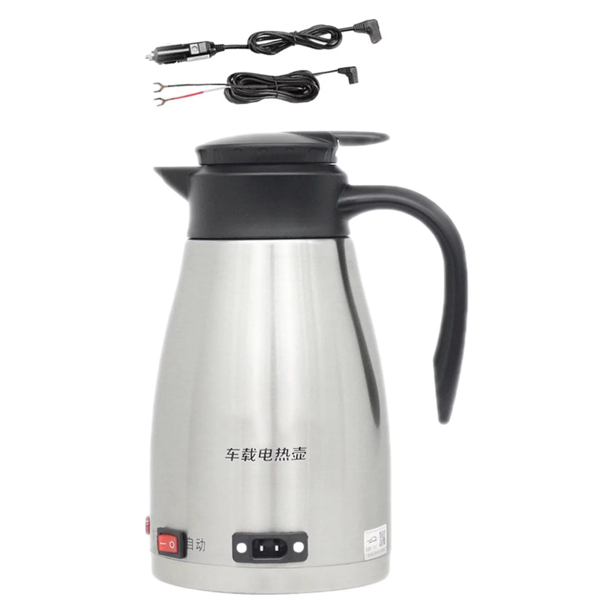 12V Stainless Steel Car Electric Kettle 1300ml U880442